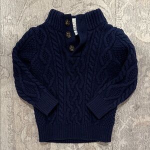 GAP Baby Navy Cardigan with Buttons